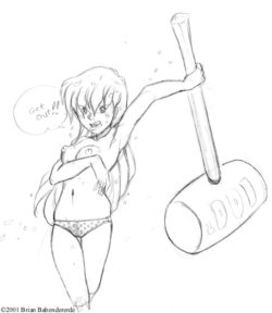 Another old one. Nothing says wacky like a 100 ton hammer.