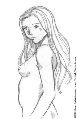 This was just a little quick sketch.