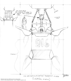 The Phantom must stop a missile from destroying its target - by hitching a ride on it! The player must enter the missile and blow up the core to stop it.