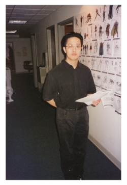 Ivan on Evil Twin Day. Understated evil genius at work.