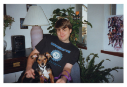 Roger and Maggie...She's probably about to void her bladder on him....